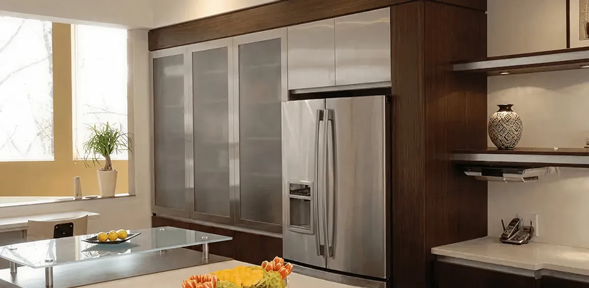 Cabinet door replacement and modern kitchen cabinet upgrade in Overland Park, KS